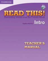 Read This! Intro Teacher's Manual + CD - фото обкладинки книги