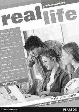 Real Life Pre-Intermediate Testbook + CD - фото книги