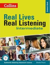 Real Lives, Real Listening. Intermediate Student's Book with CD - фото обкладинки книги