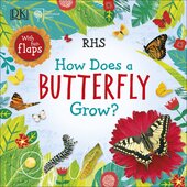 RHS How Does a Butterfly Grow? - фото обкладинки книги