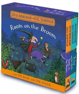 Room on the Broom and The Snail and the Whale Board Book Gift Slipcase - фото книги