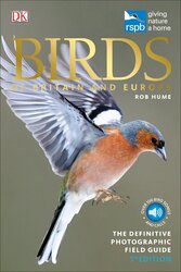 RSPB Birds of Britain and Europe - фото обкладинки книги