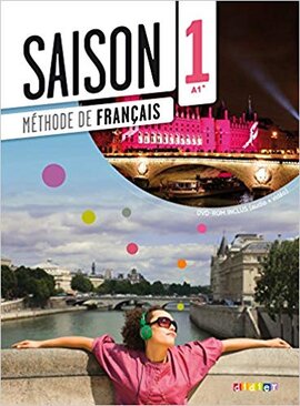 Saison 1 (A1+). Livre de l'eleve + CD + DVD - фото книги