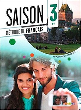 Saison 3 (В1). Livre de l'eleve + CD + DVD - фото книги
