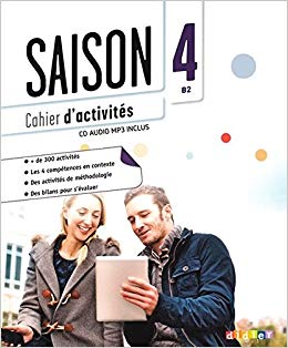 Saison 4 (В2). Cahier d'activites + CD - фото книги