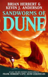 Sandworms of Dune - фото обкладинки книги