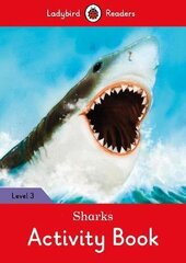 Sharks Activity Book - Ladybird Readers Level 3 - фото обкладинки книги