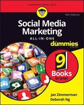 Social Media Marketing All-in-One For Dummies - фото обкладинки книги