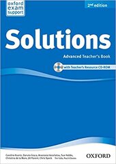 Solutions 2nd Edition Advanced: Teacher's Book with CD-ROM(книга вчителя з диском) - фото обкладинки книги
