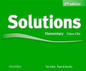 Solutions 2nd Edition Elementary: Class Audio CDs (диск) - фото обкладинки книги