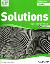 Solutions 2nd Edition Elementary: Workbook with CD-ROM - фото обкладинки книги