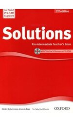 Solutions 2nd Edition Pre-Intermediate: Teacher's Book with CD-ROM (книга вчителя) - фото обкладинки книги