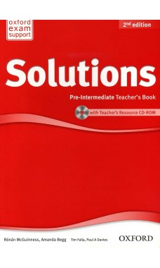 Solutions 2nd Edition Pre-Intermediate: Teacher's Book with CD-ROM (книга вчителя) - фото книги