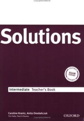 Solutions Intermediate. Teacher's Book - фото книги