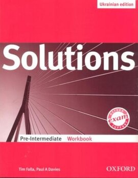 Solutions Pre-Intermediate. Workbook (Ukrainian Edition) - фото книги