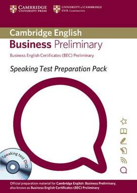 Speaking Test Preparation Pack for BEC Preliminary: Paperback with DVD - фото книги