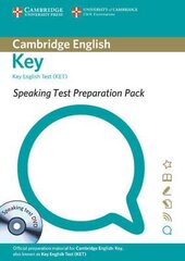 Speaking Test Preparation Pack for KET: Paperback with DVD - фото обкладинки книги