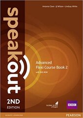 SpeakOut 2nd Edition Advanced Split book 2 Student Book + DVD - фото обкладинки книги