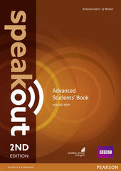 SpeakOut 2nd Edition Advanced Student Book + DVD - фото обкладинки книги