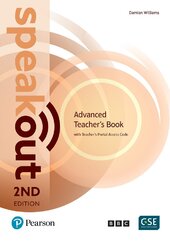 Speakout (2nd Edition) Advanced Teacher's Book with Teacher's Portal Access Code - фото обкладинки книги