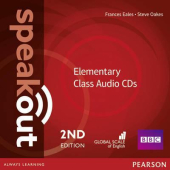 SpeakOut 2nd Edition Elementary Class Audio CD (аудіодиск) - фото обкладинки книги