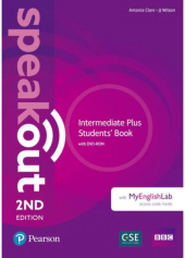 Speakout 2nd Edition Intermediate Plus Student's Book with DVD-ROM and MyEnglishLab - фото обкладинки книги