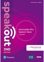 Speakout 2nd Edition Intermediate Plus Student's Book with DVD-ROM and MyEnglishLab - фото обкладинки книги