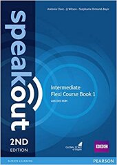 SpeakOut 2nd Edition Intermediate Split book 1 Student Book + DVD + Key (підручник) - фото обкладинки книги