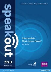 SpeakOut 2nd Edition Intermediate Split book 2 Student Book + DVD + Key (підручник) - фото обкладинки книги