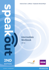SpeakOut 2nd Edition Intermediate Workbook + Key - фото обкладинки книги
