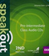 SpeakOut 2nd Edition Pre-Intermediate Class Audio CD (аудіодиск) - фото обкладинки книги