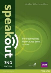 SpeakOut 2nd Edition Pre-Intermediate Split book 1 Student Book + DVD + Key (підручник) - фото обкладинки книги