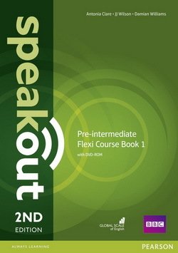 SpeakOut 2nd Edition Pre-Intermediate Split book 1 Student Book + DVD + Key (підручник) - фото книги