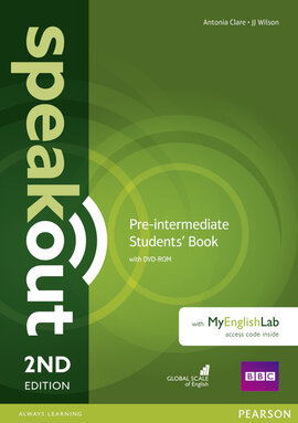 SpeakOut 2nd Edition Pre-Intermediate Student Book + DVD + MEL (підручник) - фото книги