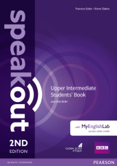SpeakOut 2nd Edition Upper-Intermediate Student Book + DVD + MEL (підручник) - фото обкладинки книги