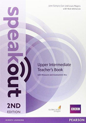 SpeakOut 2nd Edition Upper-Intermediate Teacher's Book + CD (книга вчителя) - фото обкладинки книги