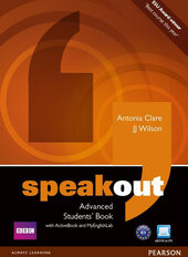SpeakOut Advanced Student Book + DVD + MEL (підручник) - фото обкладинки книги