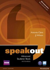 SpeakOut Advanced Student Book + DVD (підручник) - фото обкладинки книги