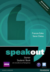 SpeakOut Starter Student Book + DVD + MyLab (підручник) - фото обкладинки книги