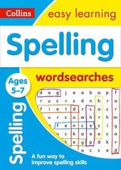 Spelling Word Searches. Ages 5-7 - фото обкладинки книги
