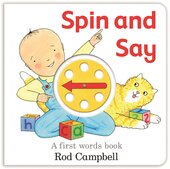 Spin and Say: A First Words Book - фото обкладинки книги