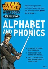 Star Wars Workbooks. Alphabet and Phonics. Ages 5-6 - фото обкладинки книги
