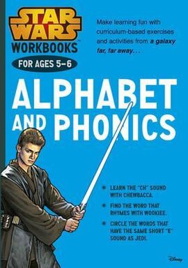 Star Wars Workbooks. Alphabet and Phonics. Ages 5-6 - фото книги