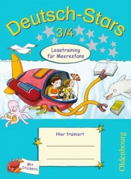 Stars: Deutsch-Stars 3/4 Lesetraining fr Meeresfans - фото книги