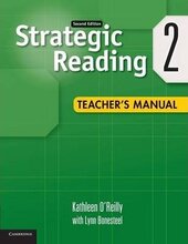Strategic Reading 2nd Edition Level 2. Teacher's Manual - фото обкладинки книги