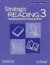 Strategic Reading 3. Teacher's manual - фото обкладинки книги