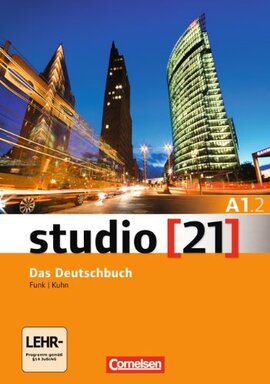 Studio 21 A1/2. Deutschbuch mit DVD-ROM (підр. з інтегрованим роб.зошитом+інтер.диск.Част.2) - фото книги