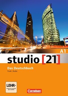 Studio 21 A1. Deutschbuch mit DVD-ROM (підручник з інтегрованим роб.зошитом+інтерактивний диск) - фото книги