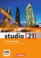 Studio 21 A1. Intensivtraining mit CD und Lerner DVD-ROM (посібник з грам. та лексичної практики+CD +DVD-ROM) - фото обкладинки книги