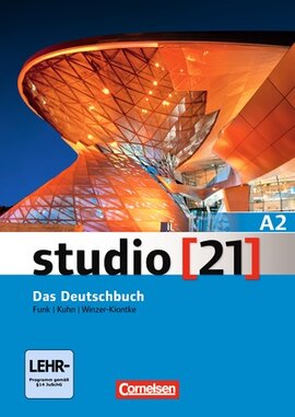 Studio 21 A2. Deutschbuch mit DVD-ROM (підручник з інтегрованим роб.зошитом+інтерактивний диск) - фото книги